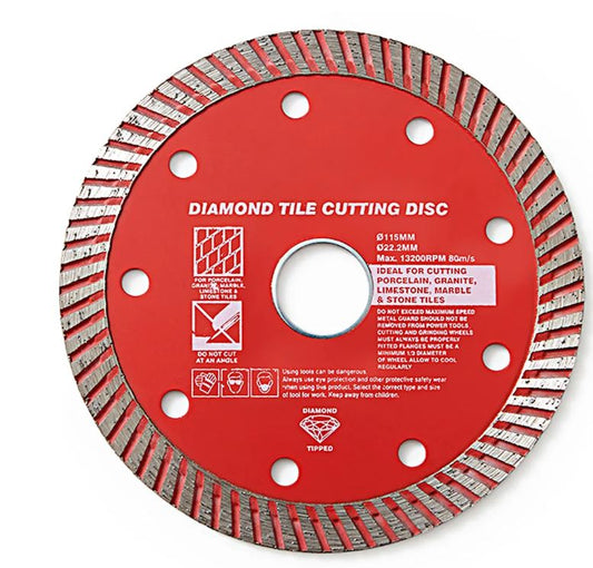 dekton 4 1/2" diamond tile cutting disc