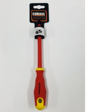 Finder Insulated 125mm flat head screwdriver