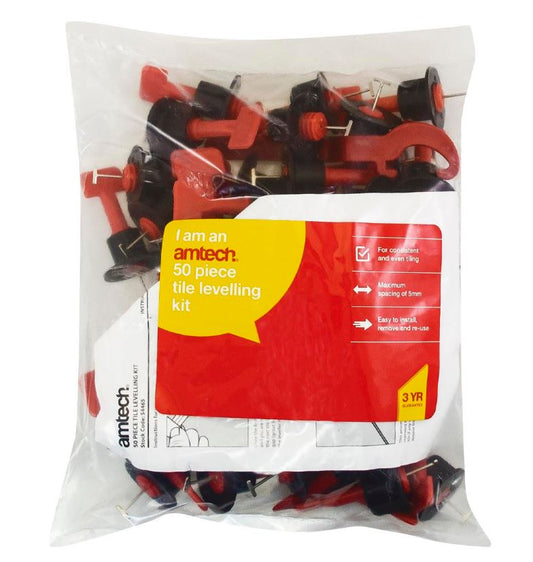50 piece tile levelling kit