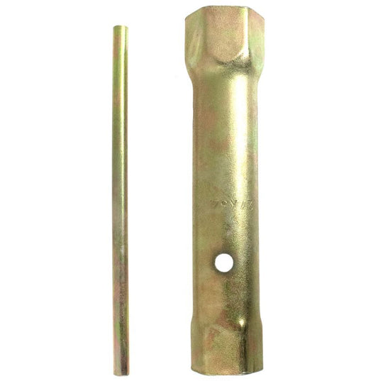 27/32mm tubular box spanner with tommy bar