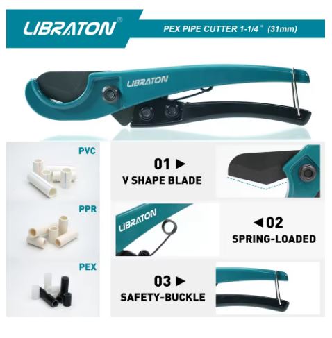Libraton Spring PVC plastic pipe cutter