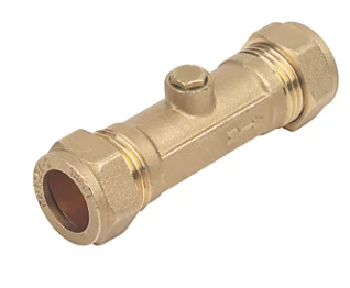 Double Check Compression Valve