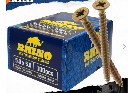 Rhino Screws 3.5 X 25 200PCS