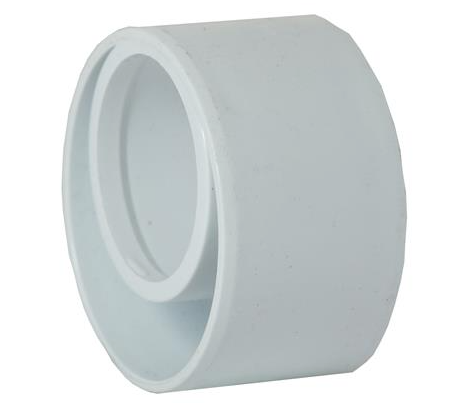 Waste Solvent Weld Reducer 40mm x 32mm WHITE