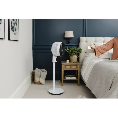 MeacoFan Sefte 10" Pedestal Air Circulator White